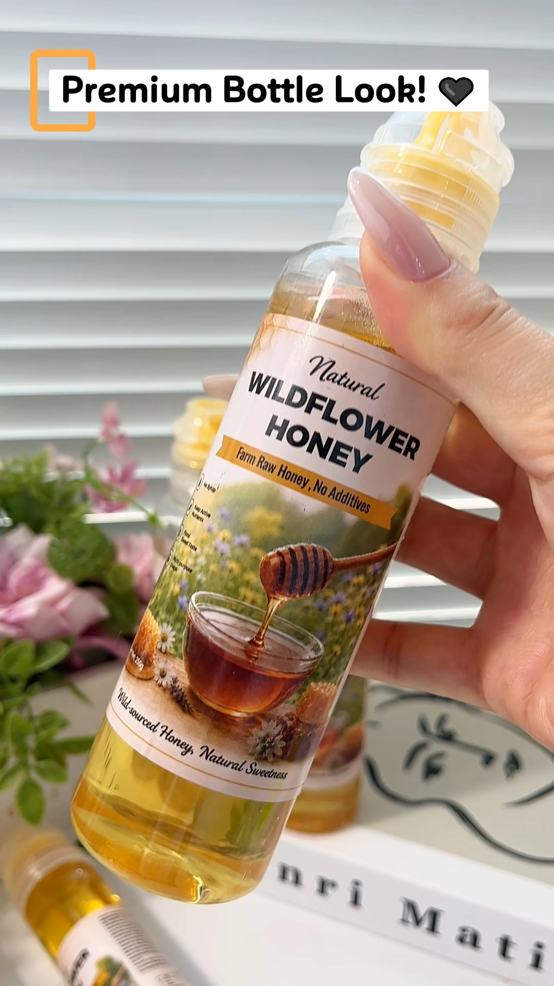 100% Pure Wild Honey Bee 3 Flavors No Syrups No Artificial Flavors Natural Premium Pure Honey A healthier option
