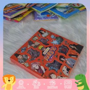 STICKER NARUTO ECER WATERPROOF 1 LEMBAR STIKER