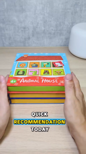 【SG Stock】KEEPRAE 5‑Set Magnetic Activity Book | Kids Cognitive Logic Travel Game Book,Early Learning Toy
