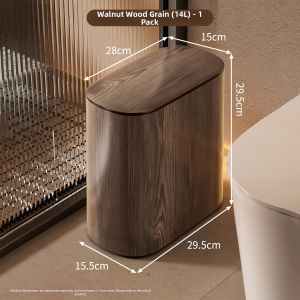 Kaman | Slim Gap-Suitable Large Waste Bin