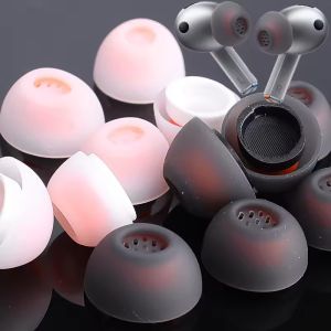 3Pairs For Samsung Galaxy Buds 4 Pro Silicone Earbuds Tips with Box Earphone Earplugs Replacement EarTips Earplug