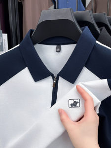 Áo Thun Nam Cổ Polo Cao Cấp Mùa Hè Mới Tay Ngắn Vải Lụa Cotton Thường Ngày Cổ Polo Paul POLO Thời Trang Công Sở