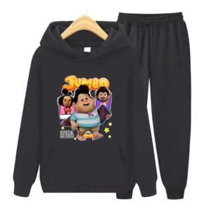 Setelan Baju Sweater Hoodie Anak-Anak Motif Film Animasi Jumbo Viral Untuk Usia 4-12 Thn