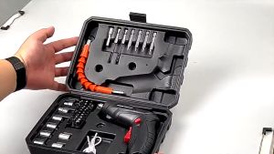 Máy Khoan Điện Không Dây Tuốc Nơ Vít Điện Không Dây 1800MAH Máy Khoan Điện Cầm Tay Xoay 90 ° Một Máy Khoan Điện Hai Mục Đích