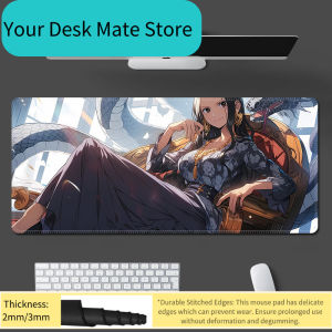 Bandai | Cartoon High Quality ONE PIECE Mouse Pad Luffy Roronoa Zoro Nami Table Pad Office Non-slip Dirt-resistant Mouse Pad Keyboard Pad