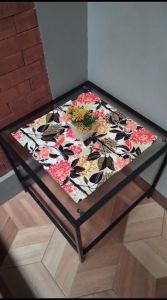 Taplak Meja Kotak Persegi & Motif Cantik
