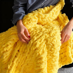MAIXIANXIAN | DIY Crochet Kit Soft Warm Nap Blanket