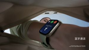 AMOLI SMART WATCH AI VOICE ASSISTANT IPS 1.83” BLUETOOTH CALL WATERPROOF Pengisian daya nirkabel
