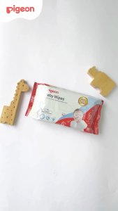 PIGEON Baby Wipes Pure Water 80 Sheets / Tisu Basah Kulit Sensitif Pure Gentle Wet Wipes BANDUNG
