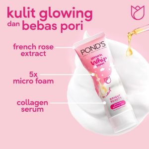 Ponds Serum Whip Foam Bright Beauty 100gr Sabun Cuci Muka Ponds - Ponds Bright Miracle Ultimate Clarity Facial Whip Foam