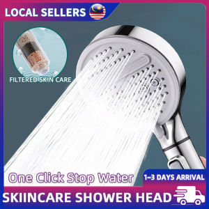 Large Panel Three Speed Booster Nozzle Water Heater Spray Pressurized Household Bathing And Bathing Handheld Shower