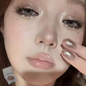 I Havent Lost in Flash! Cold Brewed Coffee with Silver Flash Bean Bag Small Smoke Easiest for Match Monochrome Eyeshadow Cheap