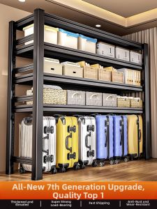 B&W | Multi-level Storage Rack For Home