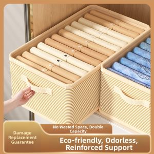 Foldable Layered Clothing Storage Organizer