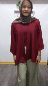 Blouse Cardigan: Pilihan Outer Nyaman & Elegan untuk Remaja, Kantoran, & Guru