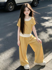ZIRUIBABA | Korean Style Girl Summer Two-Piece Set