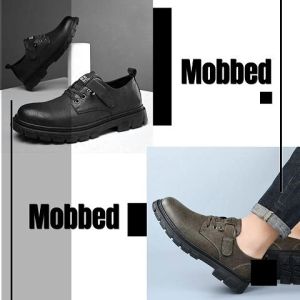 QLshop นิวคอลเลคชั่นเข้าใหม่ รองเท้าแฟชั่นลำลองผู้ชาย งานสไตล์ Derby Shoes ให้ลุคดูภาพทางมีความเป็นทางการ สามารถใส่ออกงานก็ได้ ใส่ไปเที่ยวก็ดี ใครยังไม่มีรุ่นนี้ ต้องห้ามพลาด กดสั่งเลย