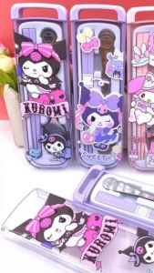 Set Alat Makan Anak Karakter / 3 in 1 Stainless Steel dengan Case