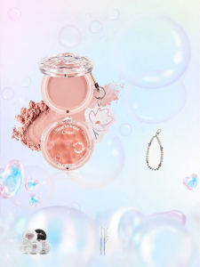 flortte | Natural Kiss Finish Cheek Powder Single Color
