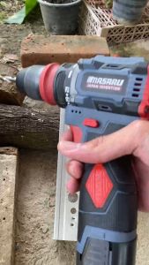 MASARU รุ่น MSR-CD204 สว่านไขควงไร้สาย สว่านไร้สาย 2in1 สว่านไขควงไฟฟ้า เจาะ+ไข แรงบิดสูง สว่านเปลี่ยนหัวได้ มอเตอร์บัสเลส พร้อมกล่องอุปกรณ์