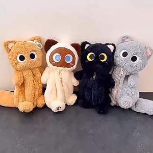 Tempat Pensil Kucing Fufu Cat Lucu Plushie Lembut Ins Populer Kekinian PC0221