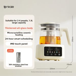 ANKALE | Multipurpose Compact Glass Tea Kettle