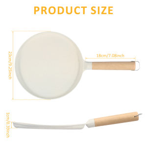Frying Pan Egg Skillet Pot Nonstick Flat Skillet Cookware Kitchen Utensil Frying Cooking Egg Pancake Steak Breakfast Crepe Pan