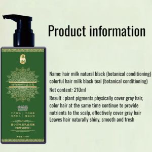 Home Hair Dye Single Bleach Gray Hair Plant Hair Dye