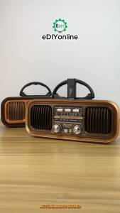 【New】Solar Powered Rechargeable Radio FM AM SW Bluetooth USB TF Speaker Audio MP3 Music Player 收音机 Old School Classic Golon
