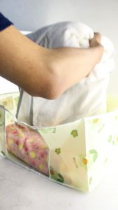 Storage Box Lipat Organizer 2 Size Kotak Penyimpanan Multifungsi Motif Bunga New Collection -XZ-6