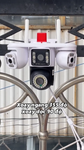 【Fnkvision】Camera Yoosee 4 mắt/2 mắt 18MP - xem 360 độ không góc chết ban đêm có màu hai giao diện quan sát