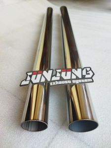knalpot motor PIPA BAHAN Bulat 28/32/35mm Panjang 49cm KNALPOT MOTOR PIPA STAINLESS STEEL