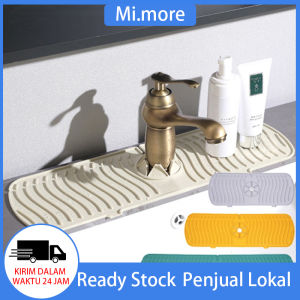 Mi.more Kitchen Faucet Sink Handle Drip Catcher Silicone Mat Ukuran 35/45/65x14.5cm Untuk Dapur / Kamar Mandi