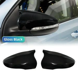 For VW Volkswagen Golf 6 MK6 GTI GTD 2009-2013 Carbon Fiber Look Car Rearview Side Mirror Cover Wing Cap Exterior Door Case Trim