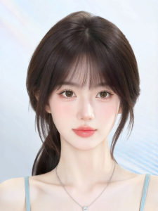 MENGSIQIAN | Natural Looking Hair Piece for Women Hair Loss Solution Full Human Hair Cover Gray
