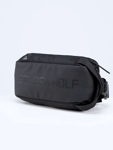 XB-05 Crossbody Bag Anti theft Mens Earphone Hole USB Waterproof Chest Bag