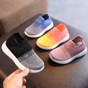 Kids Toddler Lightweight Rubber Shoes Fashion Comfortable Mesh Casual Shoes For Boys Girls Ship On Candy Shoes