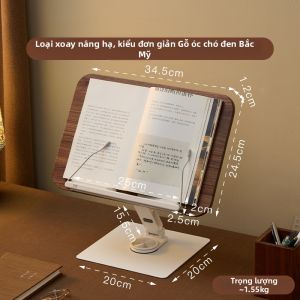 FANHAN | Giá Đỡ Sách Gỗ Điều Chỉnh Được