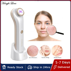 Hengfa Lina Plasma Facial Massager Blue Light Laser Ozone Treatment Device Scar Acne Removal Machine Anti Wrinkle Skin Care Beauty Device