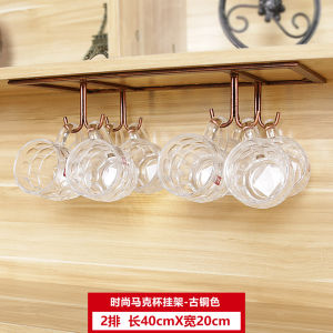 เก้าอี้สำหรับตั้งแก้วกาแฟแบบยูโรปีน ชั้นวางของแบบแขวนแก้วชาแบบแขวนขึ้น ชั้นวางแก้วกระจกแบบติดผนัง ชั้นวางแก้วแบบระบายอากาศ