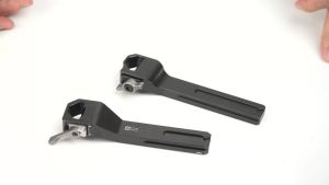 FOTGA For DJI Ronin RS3 Cold Shoe Mount Bracket Extension Bar with 1/4 Thread Gimbal Stabilizer Monitor Video Light Stand