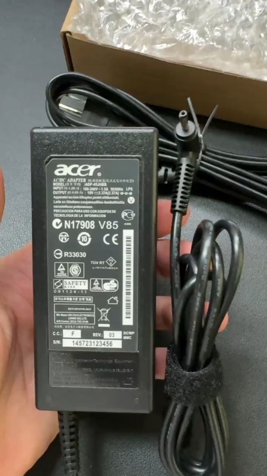 Acer Aspire Laptop Charger 19V 2.37A A314-35 Spin 3 SP314-51 Spin 5 SP513-51 SP513-52N SP513-52NP Swift 3 SF314-51 SF314-52 SF314-52G SF314-54 SF314-54G SF315-41  SF314-54G-815P SF315-41-R6J9 SF315-41-R8PP SF315-52-51NV
