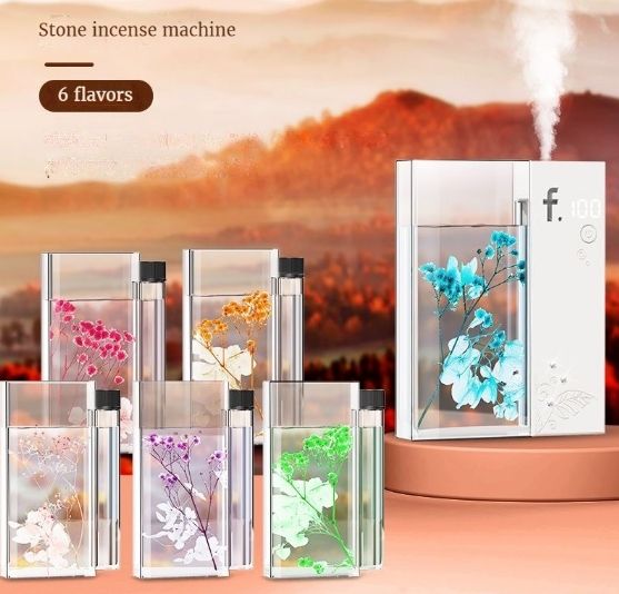 Digital Display Floral Aroma Diffuser Essential Oil Diffuser