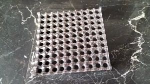 Asbak Aesthetic Asbak Alumunium Lubang 100 Asbak Jumbo Asbak Stainless Asbak Kotak 1pcs