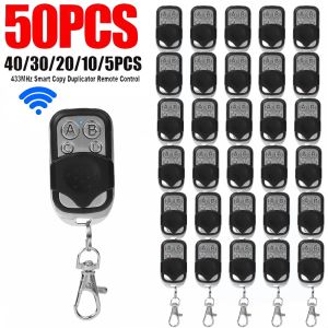 KEBIDU | 5-50pcs 433MHz Remote Control Universal Garage Remote 4 Buttons Duplicator Controller Replacement Wireless Car Keys for Garage