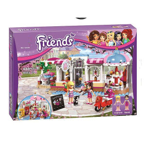 Girls Lakeside Cake Cafe Friends Building Toy