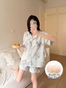 DAISONG | Sweet Cloud Cotton Padded Sleepwear Set