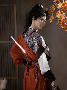 Suzhou Embroidered Tang Style round Neck Hanfu Male And Female Elegant Martial Arts Style Polyester Fiber Spring Season Clothing