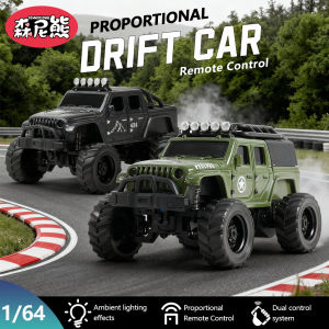 SENNIXIONG 1/64 RC Off-Road Alloy MINI Car Speed Racing Drift All Terrain Vehicle Climbing Truck Model Toy for Children Gift