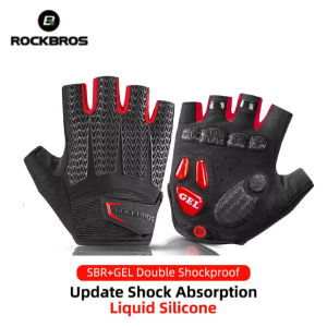 Rockbros Sarung Tangan Sepeda Lipat Road Bike MTB Gel Premium Material